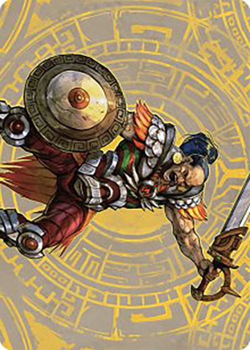 Inti, Seneschal of the Sun Art Card [The Lost Caverns of Ixalan Art Series] Magic: The Gathering