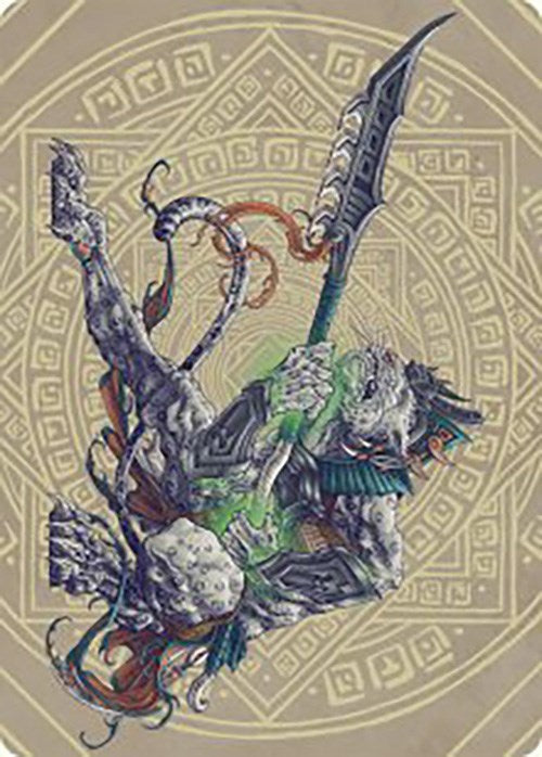 Kutzil, Malamet Exemplar Art Card [The Lost Caverns of Ixalan Art Series] Magic: The Gathering