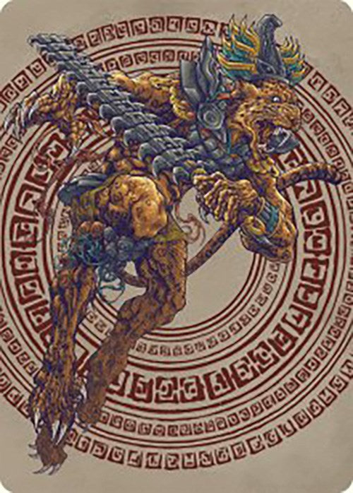 Sovereign Okinec Ahau Art Card [The Lost Caverns of Ixalan Art Series] Magic: The Gathering