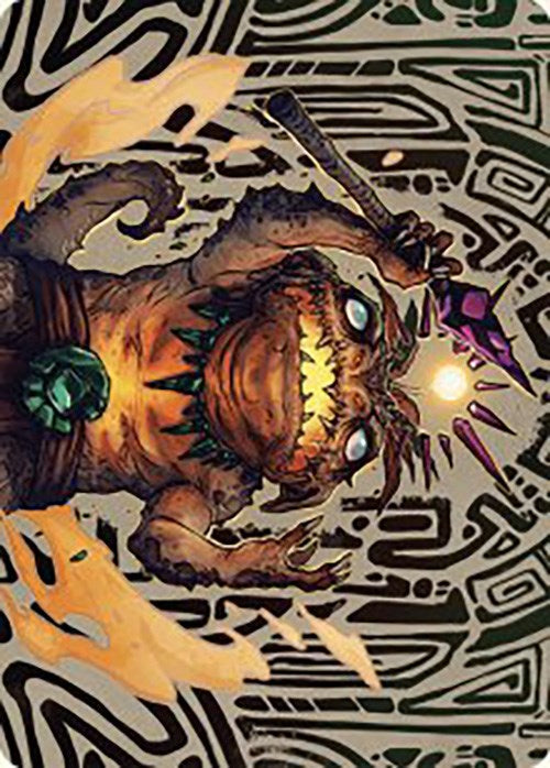 Zoyowa Lava-Tongue Art Card [The Lost Caverns of Ixalan Art Series] Magic: The Gathering