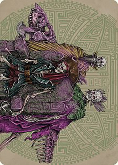 Throne of the Grim Captain Art Card [The Lost Caverns of Ixalan Art Series] Magic: The Gathering