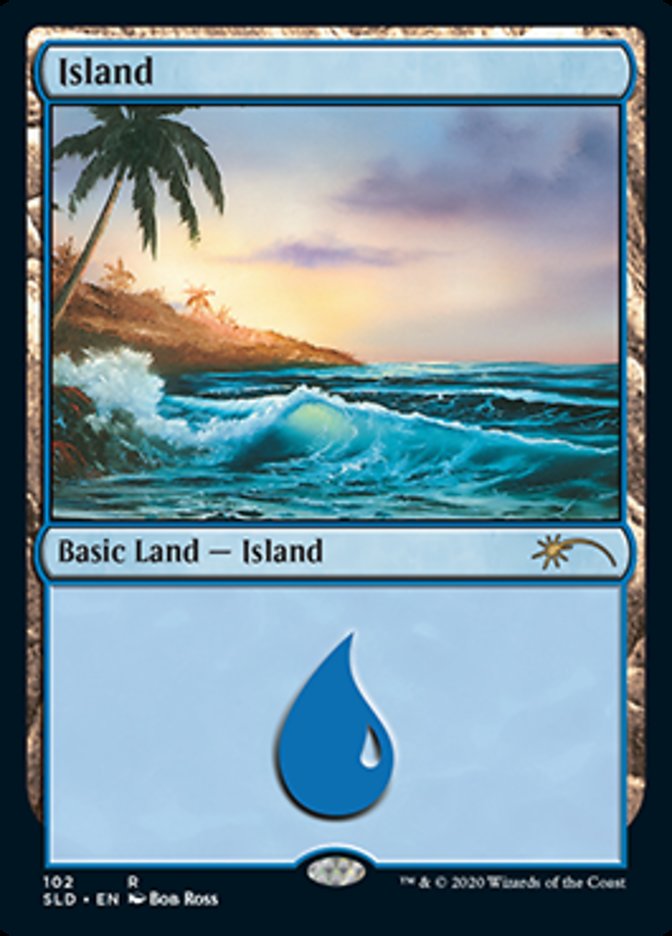 Island (102) [Secret Lair Drop Series] Magic: The Gathering
