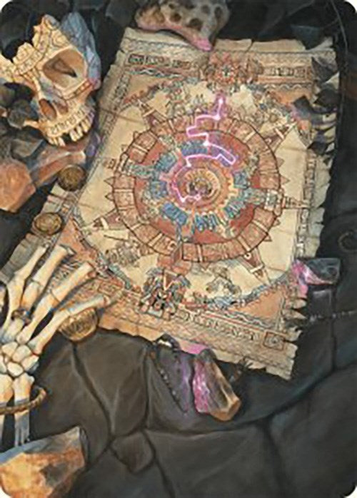 Map Token Art Card [The Lost Caverns of Ixalan Art Series] Magic: The Gathering