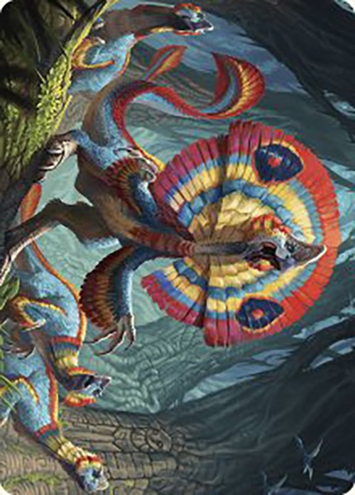 Sunfrill Imitator Art Card [The Lost Caverns of Ixalan Art Series] Magic: The Gathering