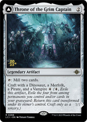 Throne of the Grim Captain // The Grim Captain [The Lost Caverns of Ixalan Prerelease Cards] Magic: The Gathering