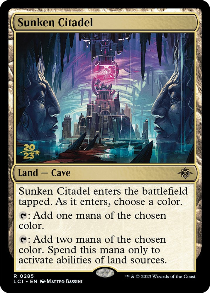 Sunken Citadel [The Lost Caverns of Ixalan Prerelease Cards] Magic: The Gathering
