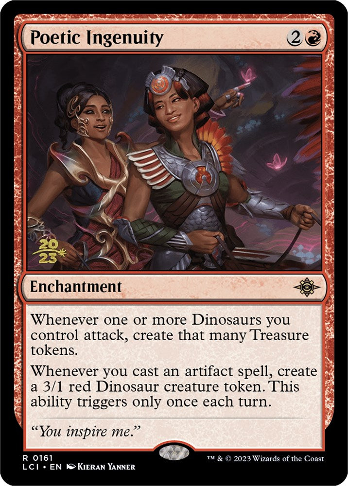Poetic Ingenuity [The Lost Caverns of Ixalan Prerelease Cards] Magic: The Gathering