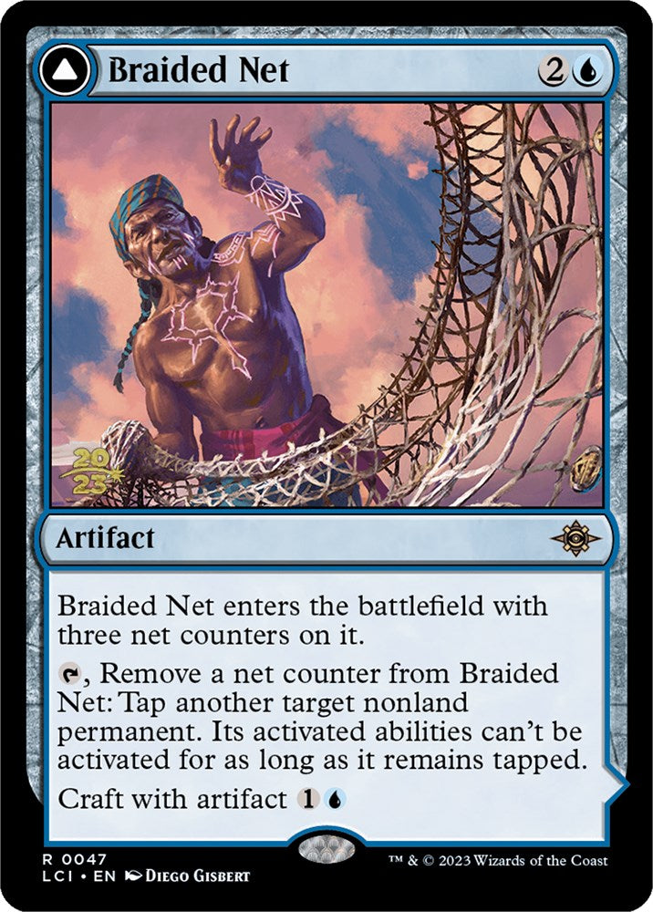 Braided Net // Braided Quipu [The Lost Caverns of Ixalan Prerelease Cards] Magic: The Gathering