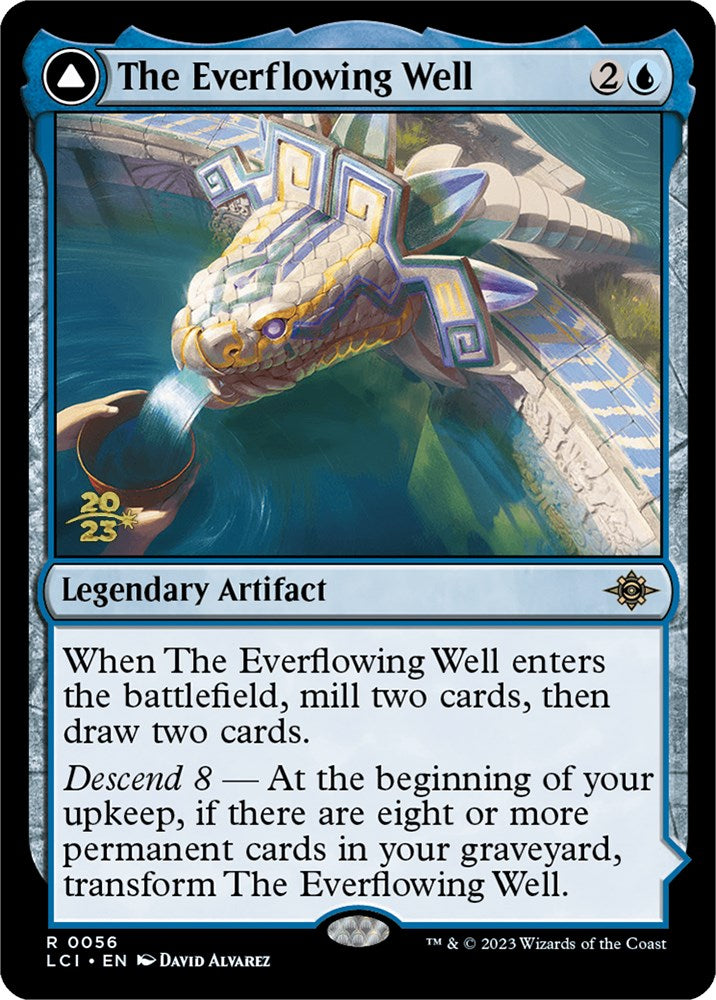 The Everflowing Well // The Myriad Pools [The Lost Caverns of Ixalan Prerelease Cards] Magic: The Gathering