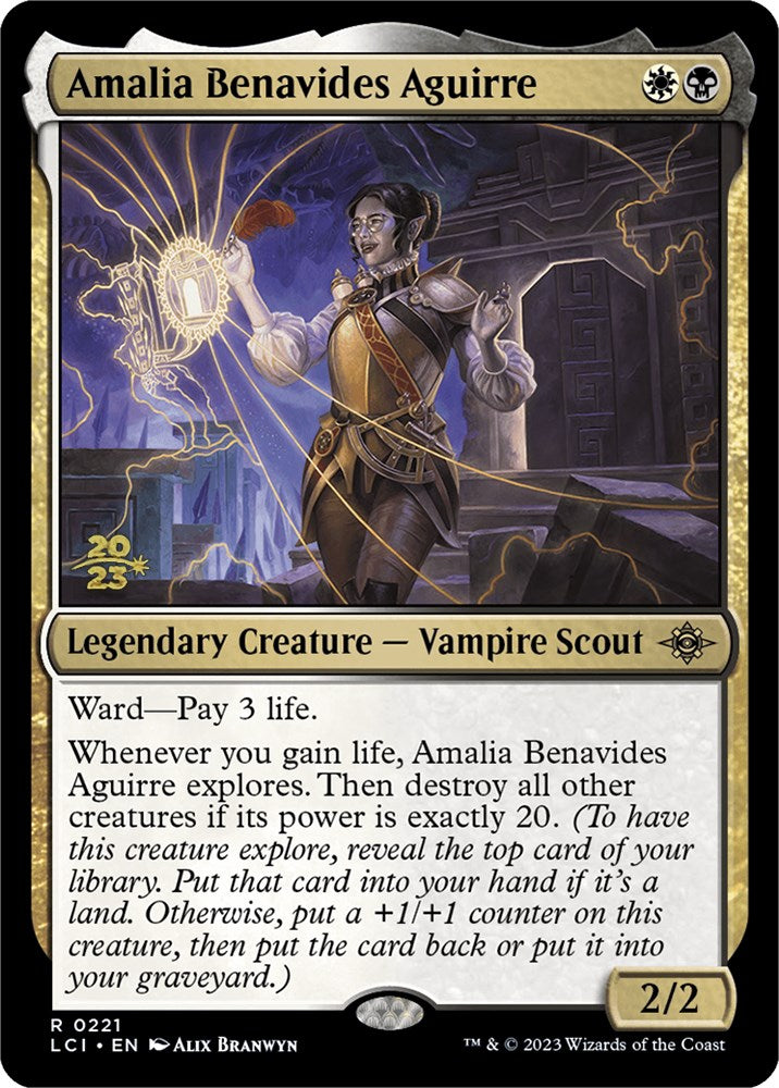 Amalia Benavides Aguirre [The Lost Caverns of Ixalan Prerelease Cards] Magic: The Gathering