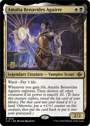 Amalia Benavides Aguirre [The Lost Caverns of Ixalan Prerelease Cards] Magic: The Gathering