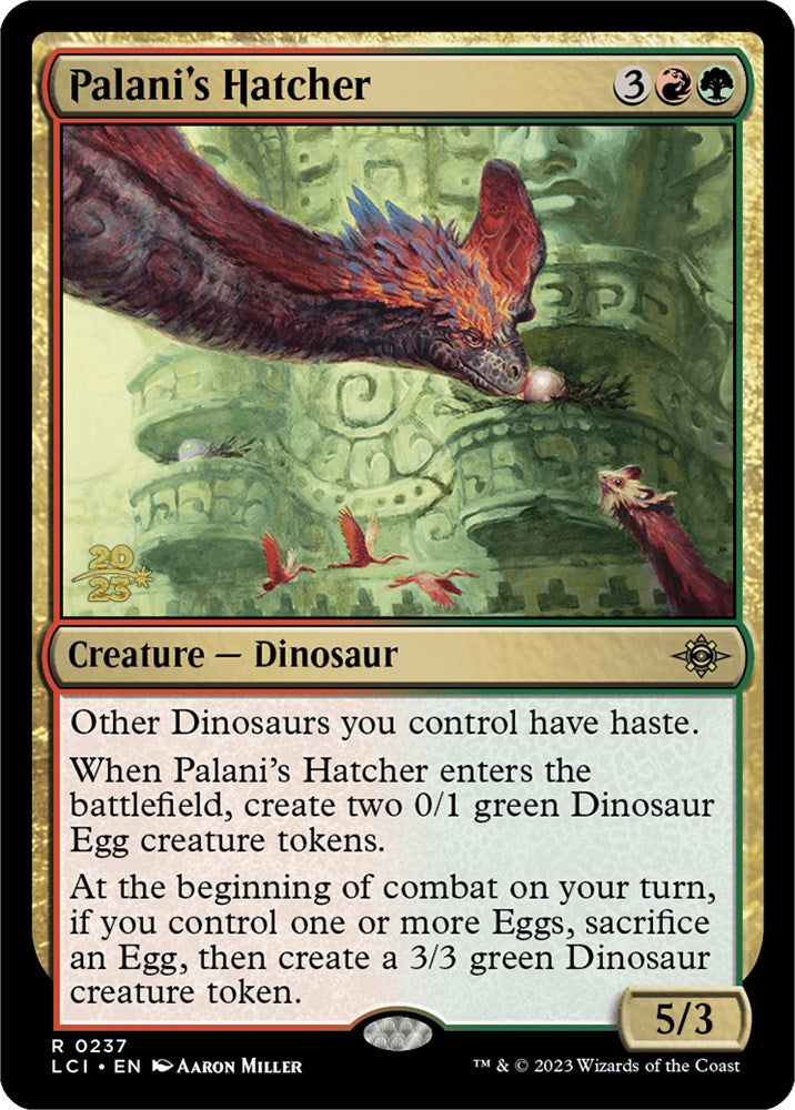 Palani's Hatcher [The Lost Caverns of Ixalan Prerelease Cards] Magic: The Gathering