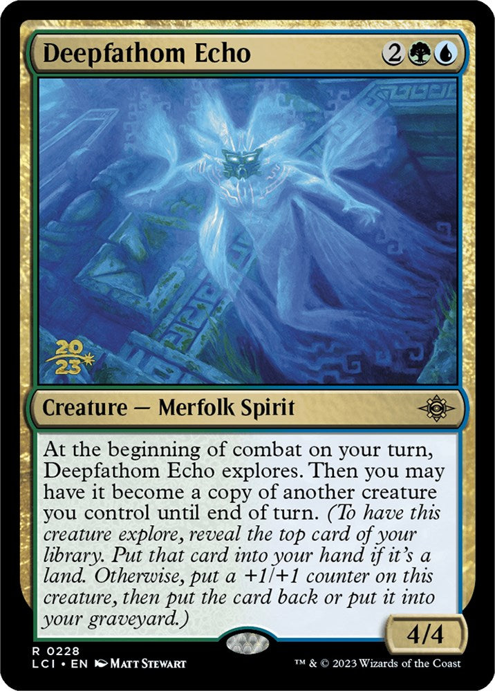 Deepfathom Echo [The Lost Caverns of Ixalan Prerelease Cards] Magic: The Gathering
