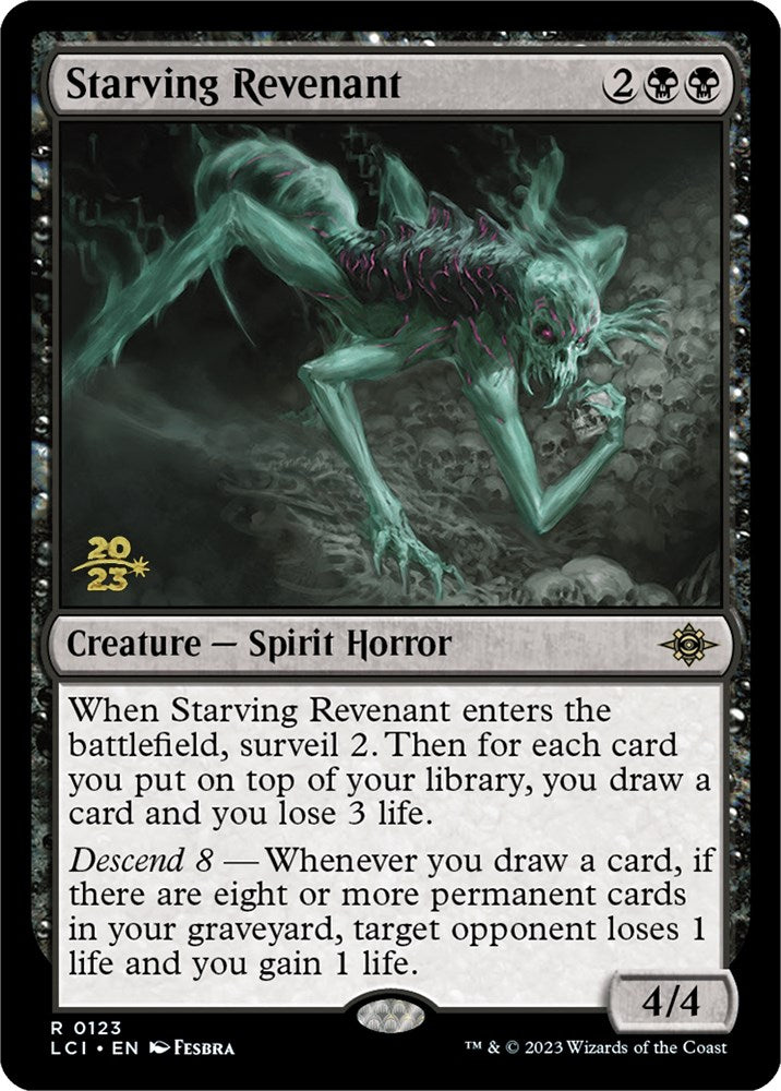 Starving Revenant [The Lost Caverns of Ixalan Prerelease Cards] Magic: The Gathering