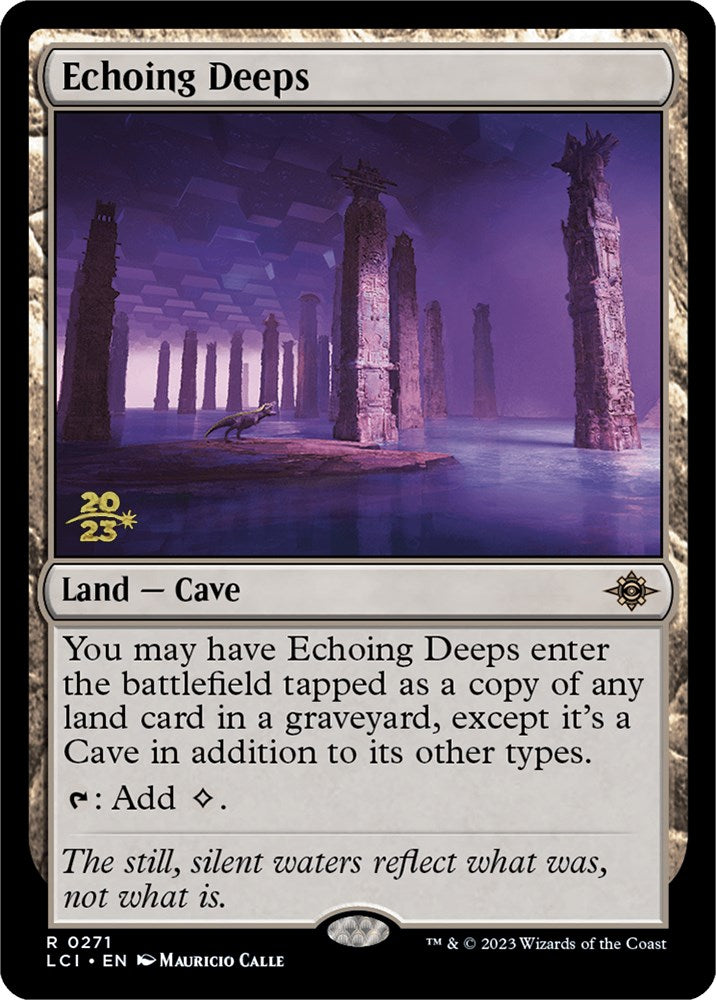 Echoing Deeps [The Lost Caverns of Ixalan Prerelease Cards] Magic: The Gathering