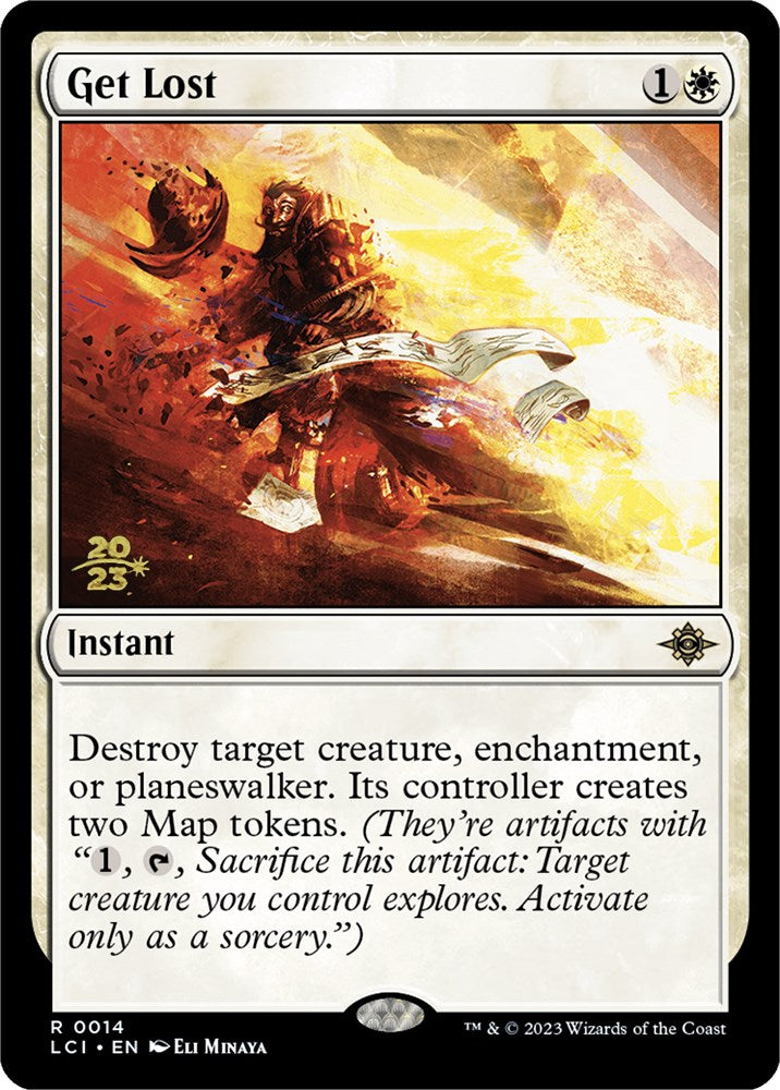 Get Lost [The Lost Caverns of Ixalan Prerelease Cards] Magic: The Gathering