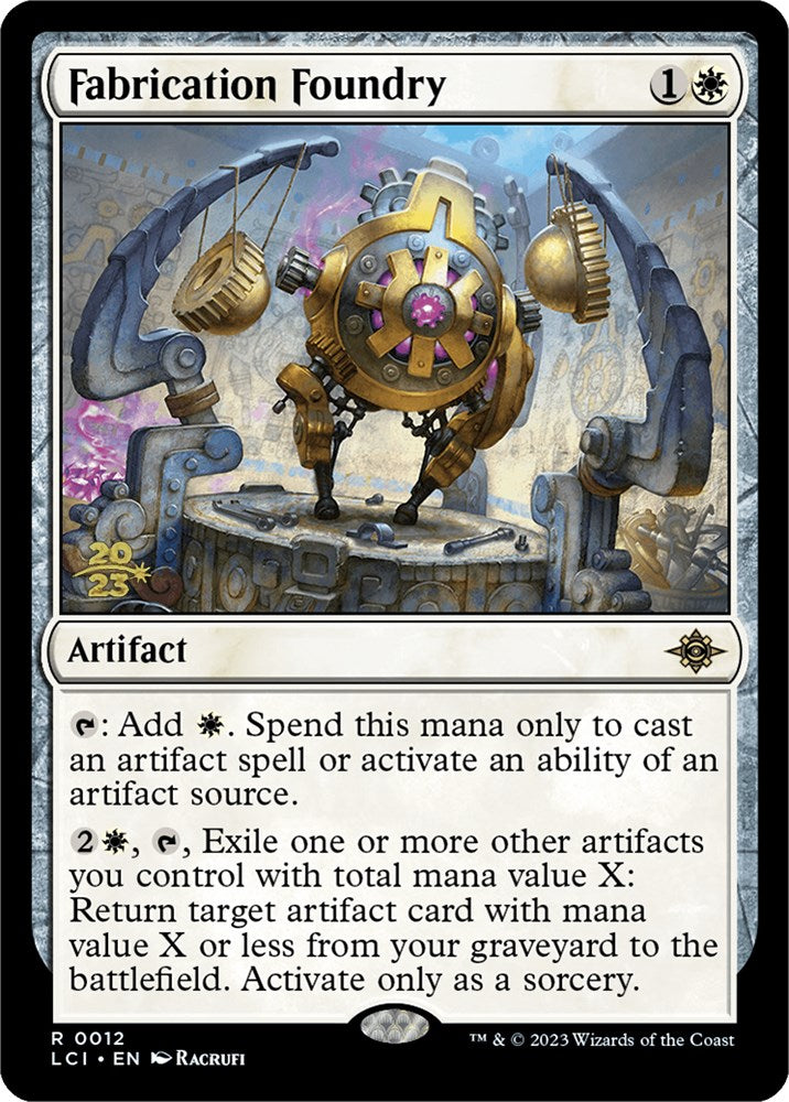 Fabrication Foundry [The Lost Caverns of Ixalan Prerelease Cards] Magic: The Gathering