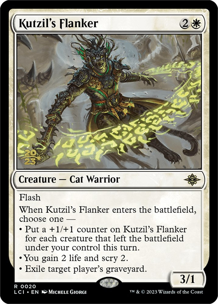 Kutzil's Flanker [The Lost Caverns of Ixalan Prerelease Cards] Magic: The Gathering