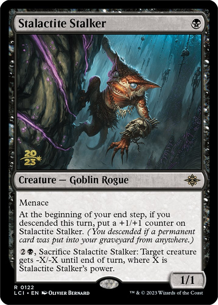 Stalactite Stalker [The Lost Caverns of Ixalan Prerelease Cards] Magic: The Gathering