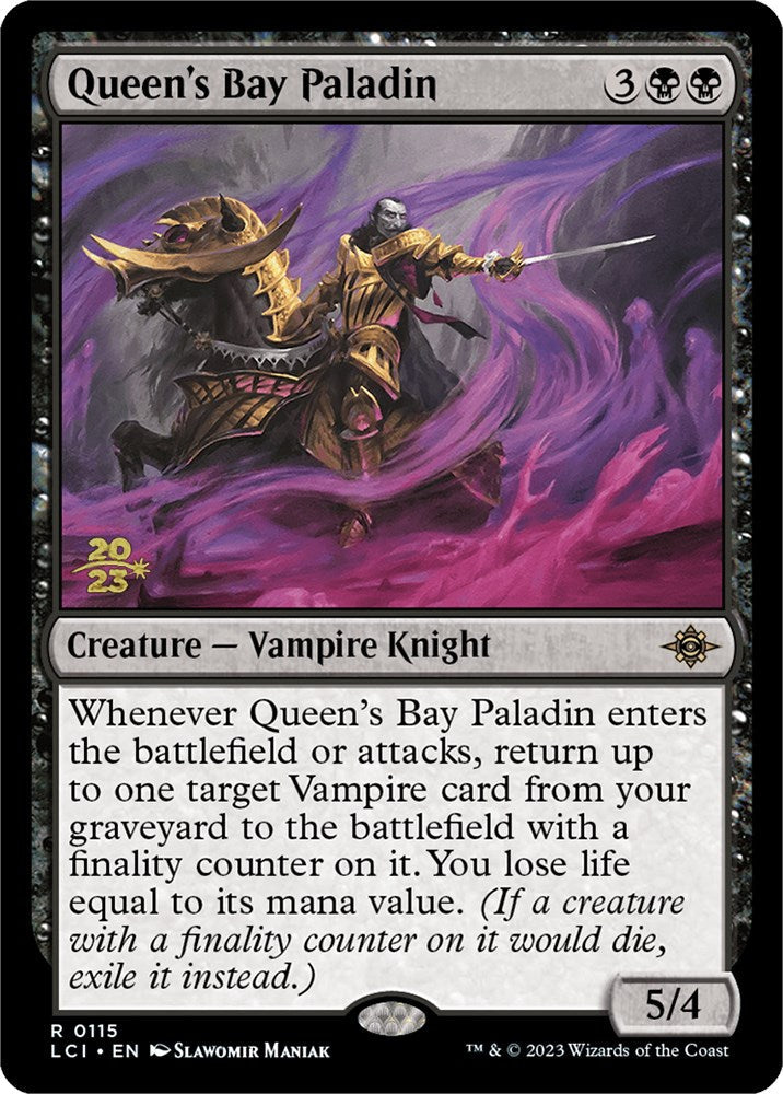Queen's Bay Paladin [The Lost Caverns of Ixalan Prerelease Cards] Magic: The Gathering
