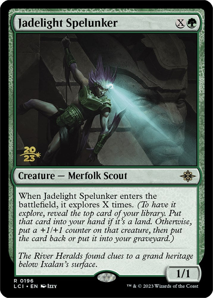 Jadelight Spelunker [The Lost Caverns of Ixalan Prerelease Cards] Magic: The Gathering