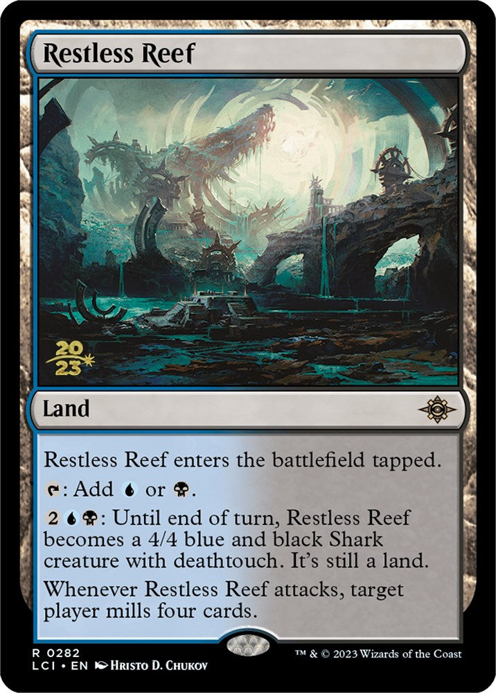 Restless Reef [The Lost Caverns of Ixalan Prerelease Cards] Magic: The Gathering