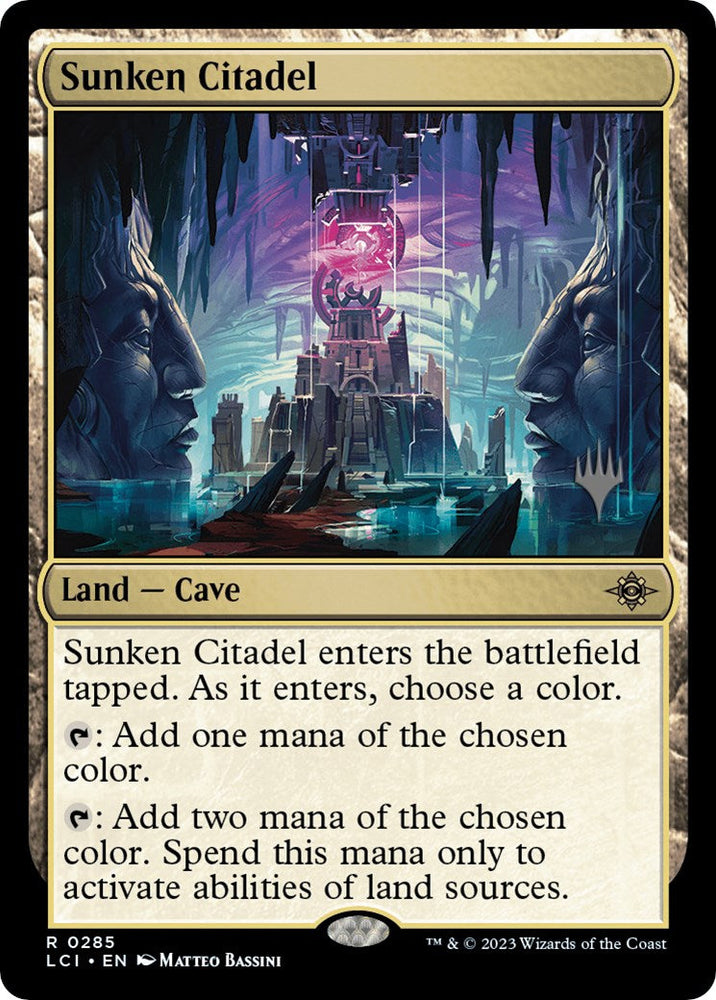 Sunken Citadel (Promo Pack) [The Lost Caverns of Ixalan Promos] Magic: The Gathering