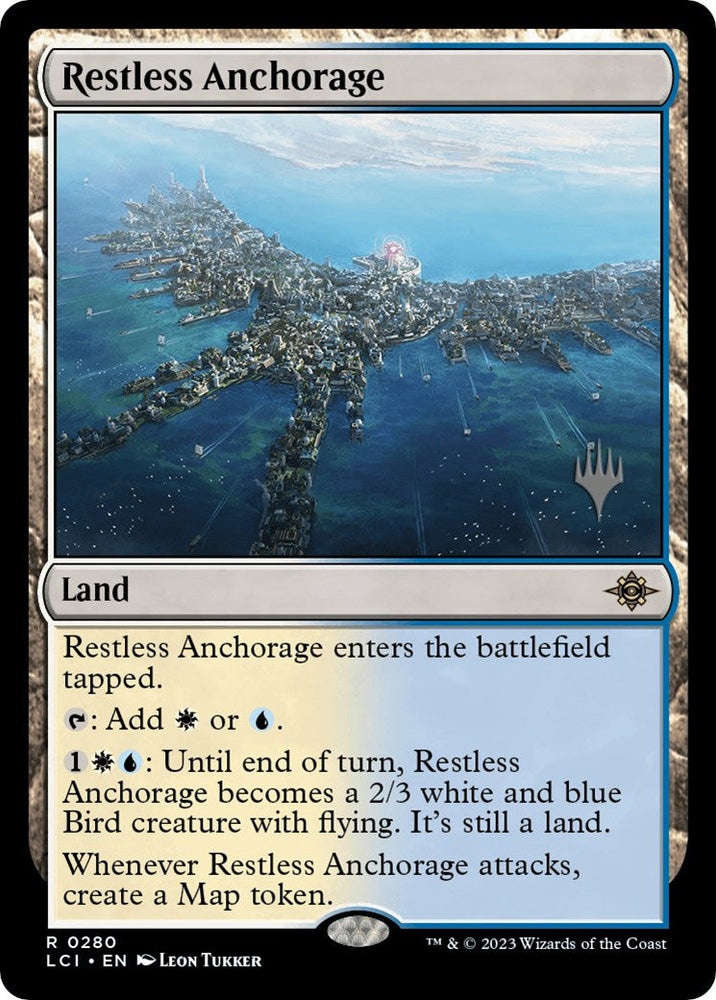 Restless Anchorage (Promo Pack) [The Lost Caverns of Ixalan Promos] Magic: The Gathering