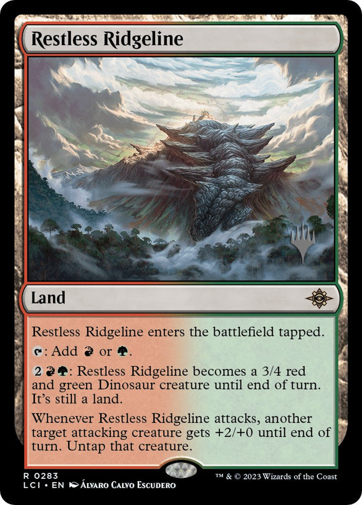 Restless Ridgeline (Promo Pack) [The Lost Caverns of Ixalan Promos] Magic: The Gathering