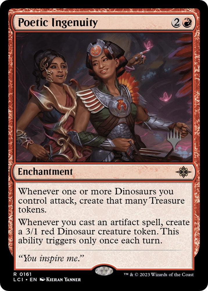 Poetic Ingenuity (Promo Pack) [The Lost Caverns of Ixalan Promos] Magic: The Gathering