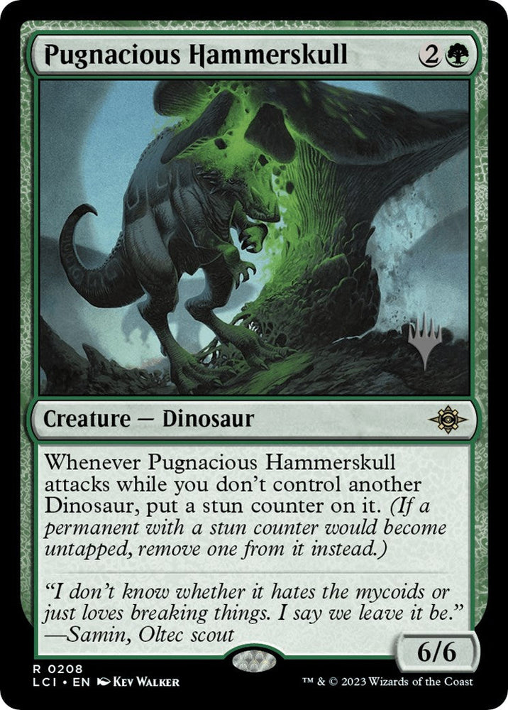 Pugnacious Hammerskull (Promo Pack) [The Lost Caverns of Ixalan Promos] Magic: The Gathering