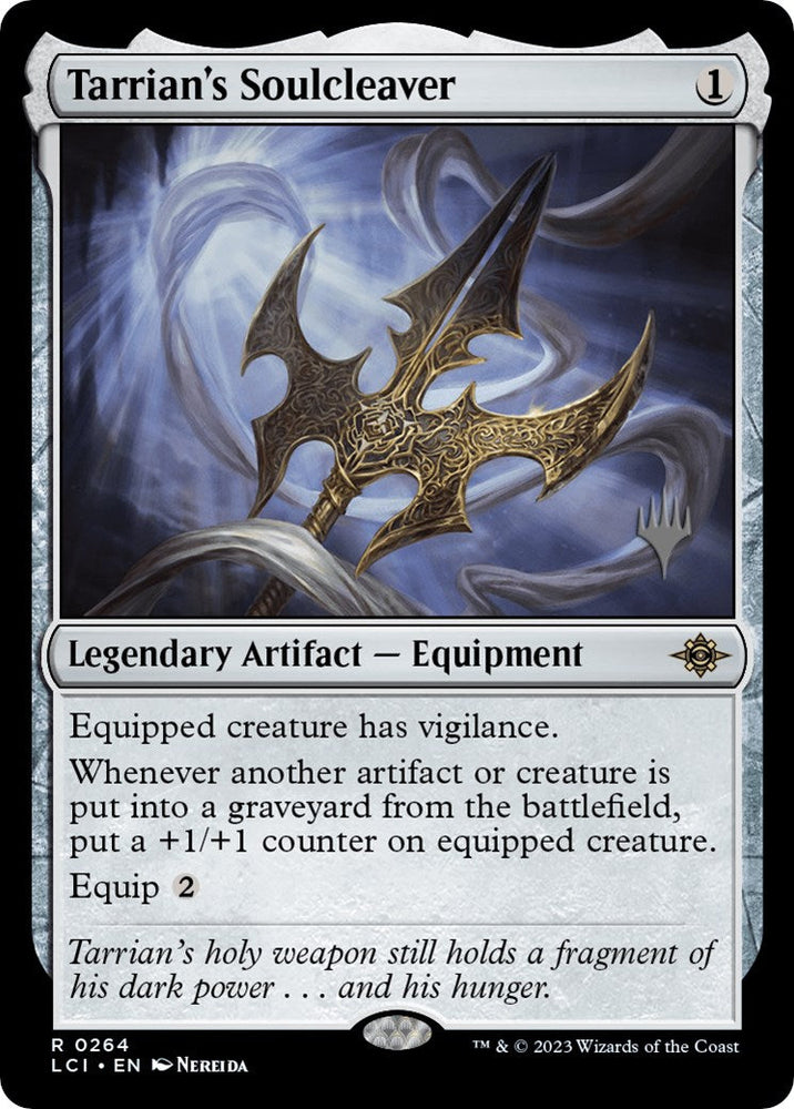 Tarrian's Soulcleaver (Promo Pack) [The Lost Caverns of Ixalan Promos] Magic: The Gathering