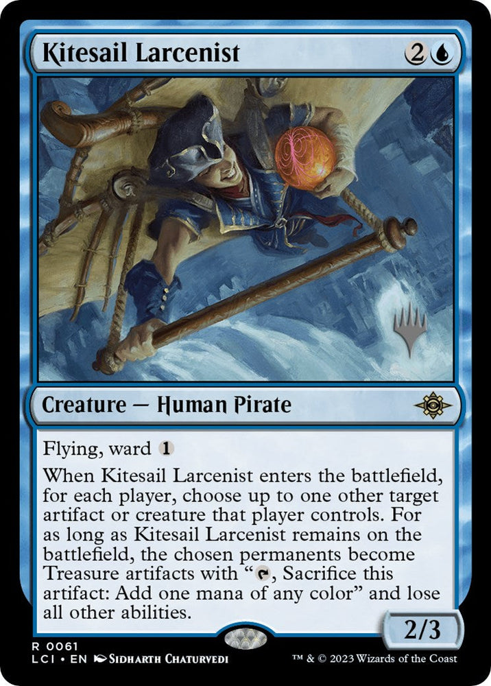 Kitesail Larcenist (Promo Pack) [The Lost Caverns of Ixalan Promos] Magic: The Gathering