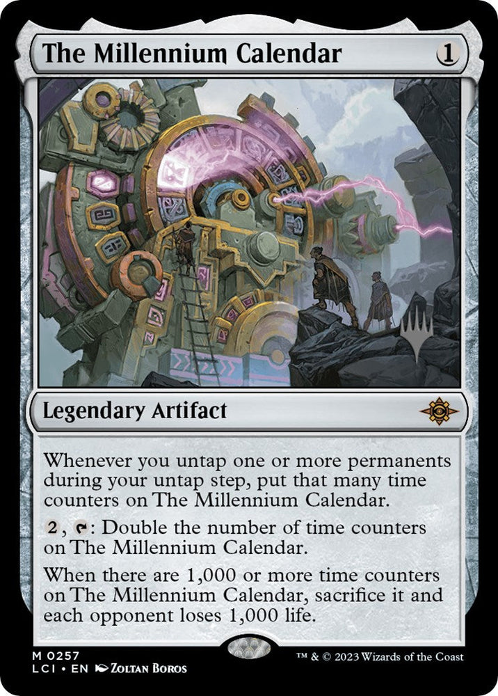 The Millennium Calendar (Promo Pack) [The Lost Caverns of Ixalan Promos] Magic: The Gathering
