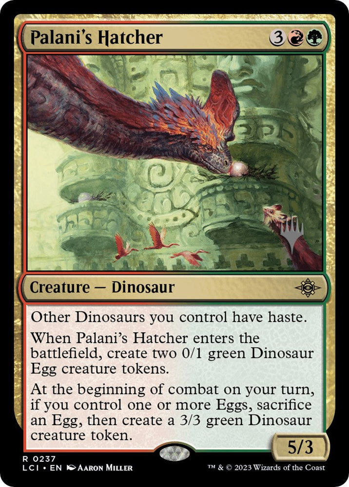 Palani's Hatcher (Promo Pack) [The Lost Caverns of Ixalan Promos] Magic: The Gathering