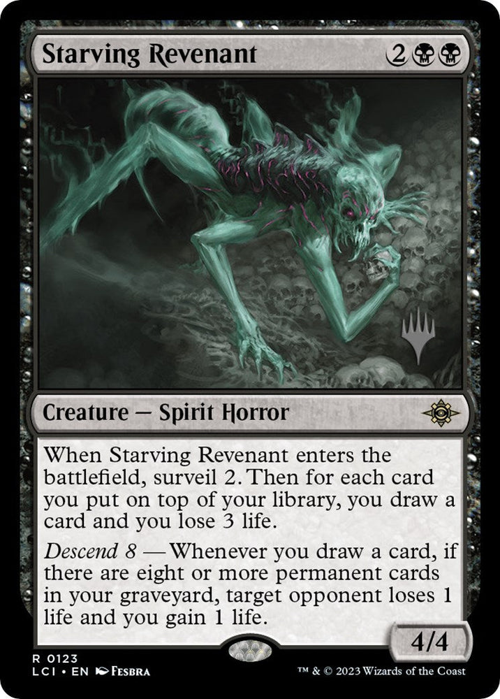 Starving Revenant (Promo Pack) [The Lost Caverns of Ixalan Promos] Magic: The Gathering