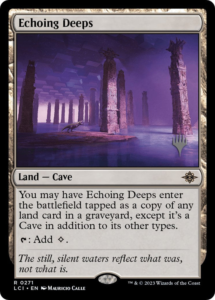 Echoing Deeps (Promo Pack) [The Lost Caverns of Ixalan Promos] Magic: The Gathering