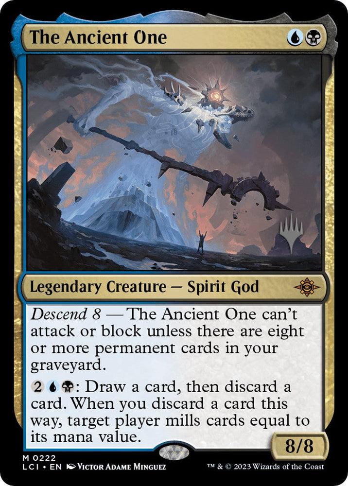 The Ancient One (Promo Pack) [The Lost Caverns of Ixalan Promos] Magic: The Gathering