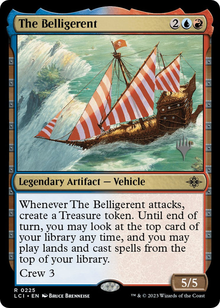 The Belligerent (Promo Pack) [The Lost Caverns of Ixalan Promos] Magic: The Gathering