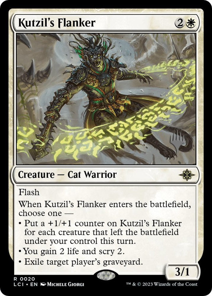 Kutzil's Flanker (Promo Pack) [The Lost Caverns of Ixalan Promos] Magic: The Gathering