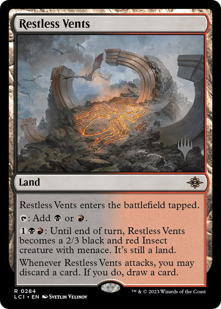 Restless Vents (Promo Pack) [The Lost Caverns of Ixalan Promos] Magic: The Gathering