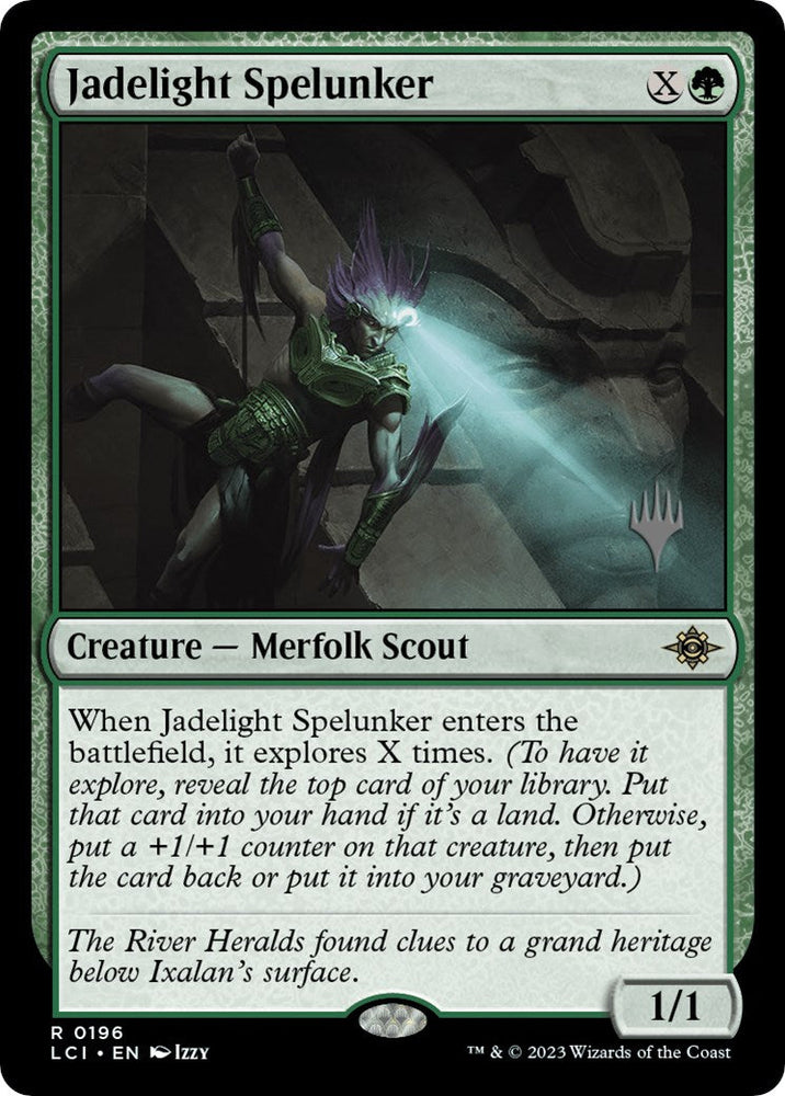 Jadelight Spelunker (Promo Pack) [The Lost Caverns of Ixalan Promos] Magic: The Gathering
