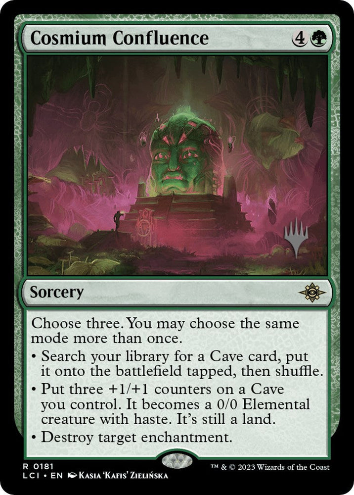 Cosmium Confluence (Promo Pack) [The Lost Caverns of Ixalan Promos] Magic: The Gathering