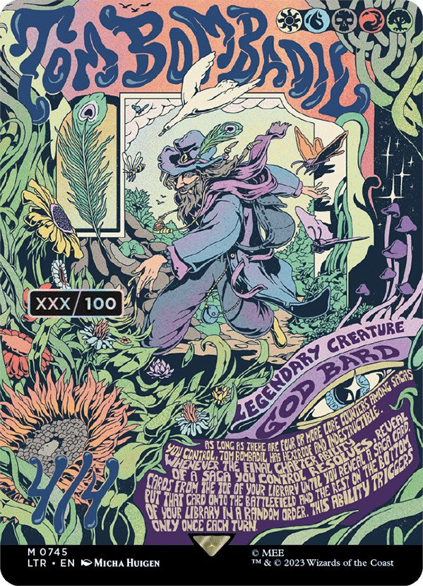 Tom Bombadil (Borderless Poster) (Serialized) [The Lord of the Rings: Tales of Middle-Earth] Magic: The Gathering