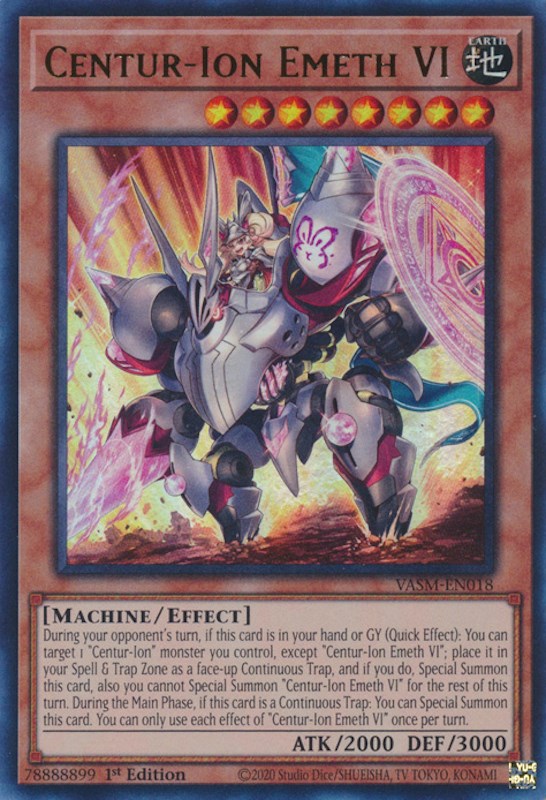 Centur-Ion Emeth VI [VASM-EN018] Ultra Rare - Yugioh Cards For Your TCG Needs!