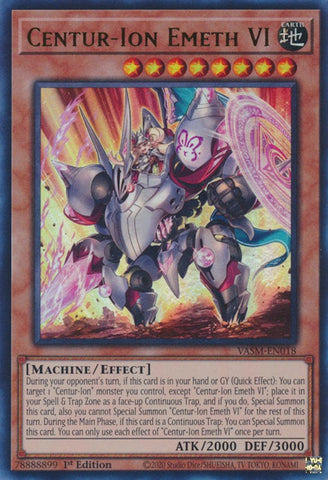 Centur-Ion Emeth VI [VASM-EN018] Ultra Rare - Yugioh Cards For Your TCG Needs!