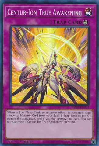 Centur-Ion True Awakening [VASM-EN024] Super Rare - Yugioh Cards For Your TCG Needs!