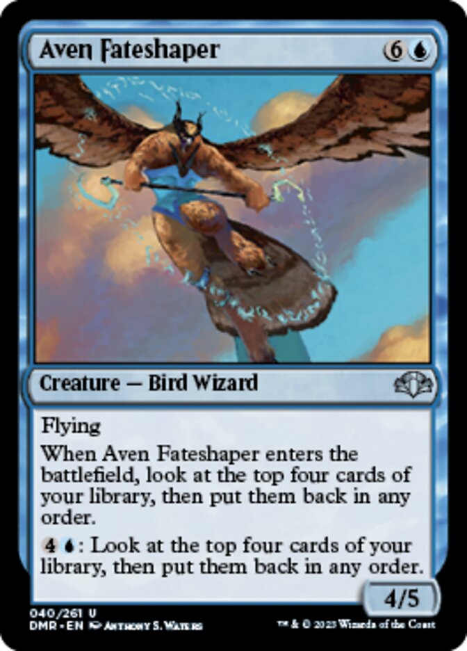 Aven Fateshaper [Dominaria Remastered] Magic: The Gathering
