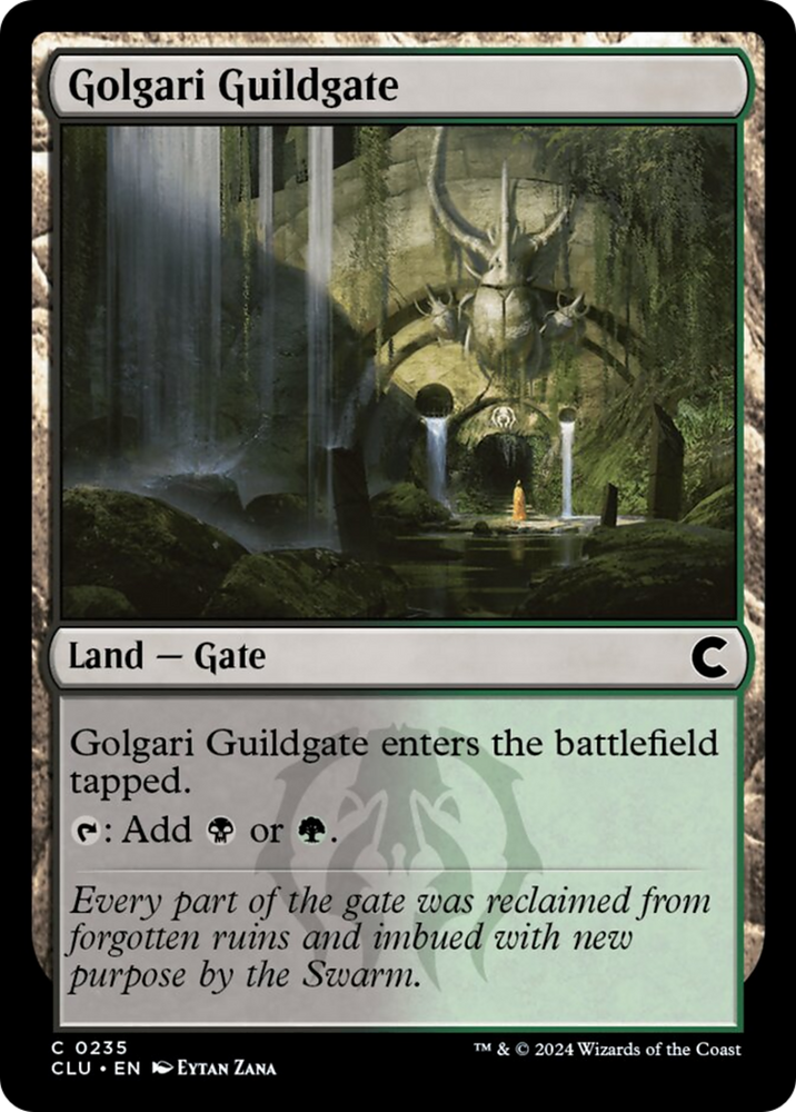 Golgari Guildgate [Ravnica: Clue Edition] Magic: The Gathering