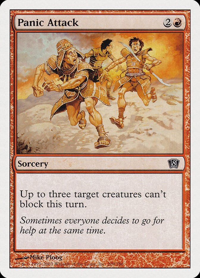 Panic Attack [Eighth Edition] Magic: The Gathering